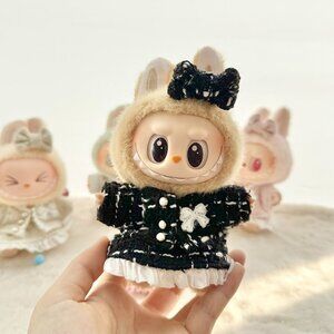 Clothes only‼️Labubu 17cm keychain cute custom clothes outfits